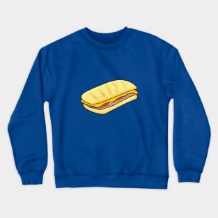 Ham sandwich with cheddar cheese Crewneck Sweatshirt